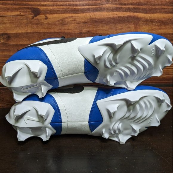 Nike Air Jordan 1 Low TD Men\'s 13 Royal White Black football cleats FJ6245-104